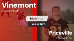 Matchup: Vinemont vs. Priceville  2017