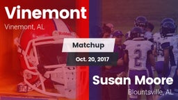 Matchup: Vinemont vs. Susan Moore  2017