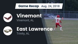 Recap: Vinemont  vs. East Lawrence  2018