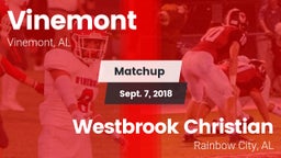 Matchup: Vinemont vs. Westbrook Christian  2018