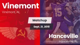 Matchup: Vinemont vs. Hanceville  2018