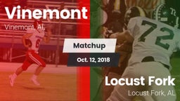 Matchup: Vinemont vs. Locust Fork  2018