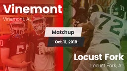 Matchup: Vinemont vs. Locust Fork  2019