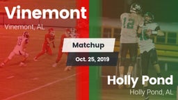 Matchup: Vinemont vs. Holly Pond  2019
