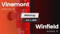 Matchup: Vinemont vs. Winfield  2020