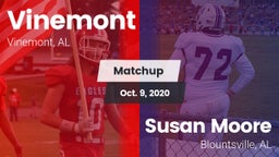 Matchup: Vinemont vs. Susan Moore  2020