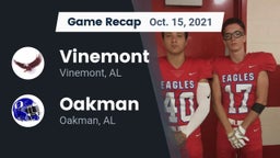 Recap: Vinemont  vs. Oakman  2021