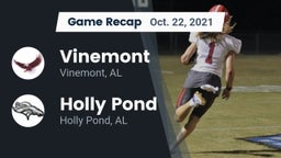 Recap: Vinemont  vs. Holly Pond  2021