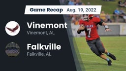 Recap: Vinemont  vs. Falkville  2022