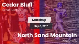 Matchup: Cedar Bluff vs. North Sand Mountain  2017
