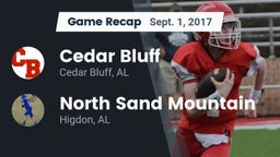 Recap: Cedar Bluff  vs. North Sand Mountain  2017