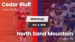 Matchup: Cedar Bluff vs. North Sand Mountain  2018