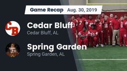 Recap: Cedar Bluff  vs. Spring Garden  2019