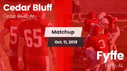 Matchup: Cedar Bluff vs. Fyffe  2019