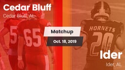 Matchup: Cedar Bluff vs. Ider  2019