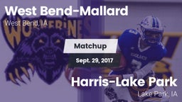 Matchup: West Bend-Mallard vs. Harris-Lake Park  2017