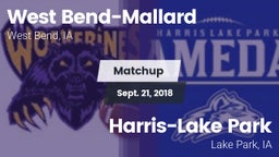 Matchup: West Bend-Mallard vs. Harris-Lake Park  2018