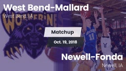 Matchup: West Bend-Mallard vs. Newell-Fonda  2018