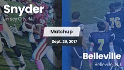 Matchup: Snyder vs. Belleville  2017