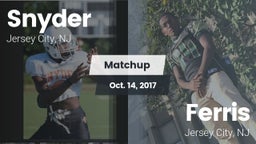 Matchup: Snyder vs. Ferris  2017