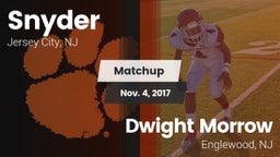 Matchup: Snyder vs. Dwight Morrow  2017