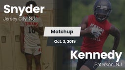 Matchup: Snyder vs. Kennedy  2019