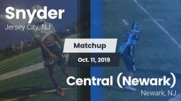 Matchup: Snyder vs. Central (Newark)  2019