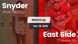Matchup: Snyder vs. East Side  2019