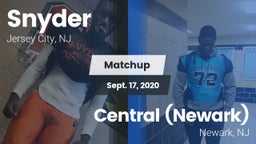 Matchup: Snyder vs. Central (Newark)  2020