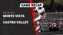 Recap: Monte Vista  vs. Castro Valley  2015