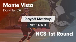 Matchup: Monte Vista vs. NCS 1st Round 2016