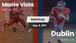 Matchup: Monte Vista vs. Dublin  2017