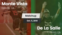 Matchup: Monte Vista vs. De La Salle  2018