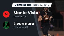 Recap: Monte Vista  vs. Livermore  2019