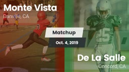 Matchup: Monte Vista vs. De La Salle  2019
