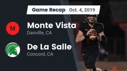 Recap: Monte Vista  vs. De La Salle  2019