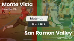 Matchup: Monte Vista vs. San Ramon Valley  2019