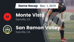 Recap: Monte Vista  vs. San Ramon Valley  2019