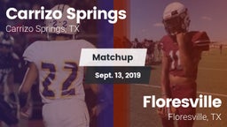 Matchup: Carrizo Springs vs. Floresville  2019