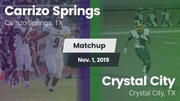 Matchup: Carrizo Springs vs. Crystal City  2019