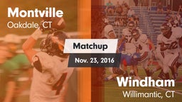Matchup: Montville vs. Windham  2016