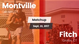 Matchup: Montville vs. Fitch  2017