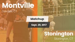 Matchup: Montville vs. Stonington  2017