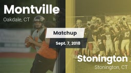 Matchup: Montville vs. Stonington  2018