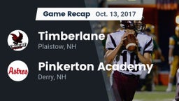 Recap: Timberlane  vs. Pinkerton Academy 2017