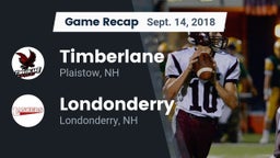 Recap: Timberlane  vs. Londonderry  2018