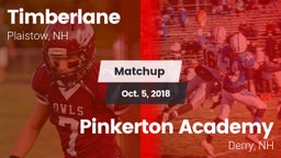 Matchup: Timberlane vs. Pinkerton Academy 2018