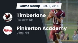 Recap: Timberlane  vs. Pinkerton Academy 2018