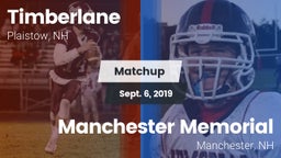 Matchup: Timberlane vs. Manchester Memorial  2019