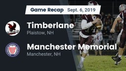 Recap: Timberlane  vs. Manchester Memorial  2019